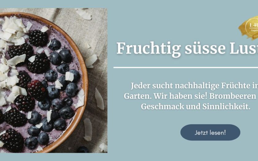 brombeeren im garten